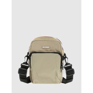 K-Way Shoulder Bag Men Beige